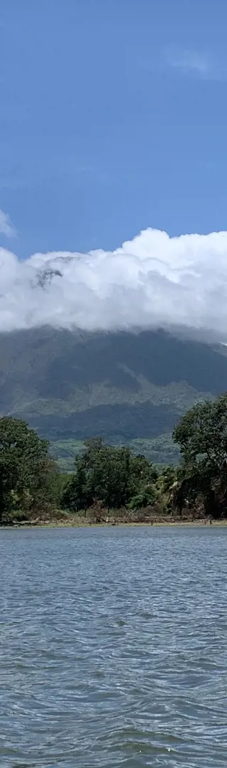 Insel Ometepe mit dem Vulkan Maderas